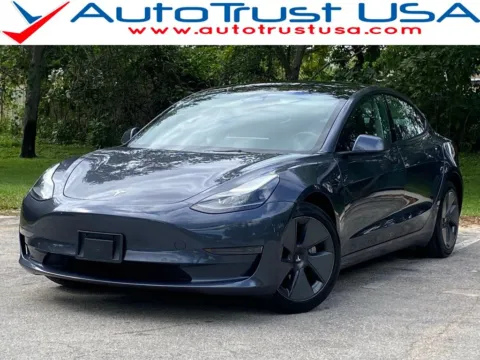 Blue 2023 Tesla Model 3 for sale in Miramar, FL