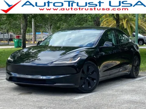 Black 2024 Tesla Model 3 for sale in Miramar, FL