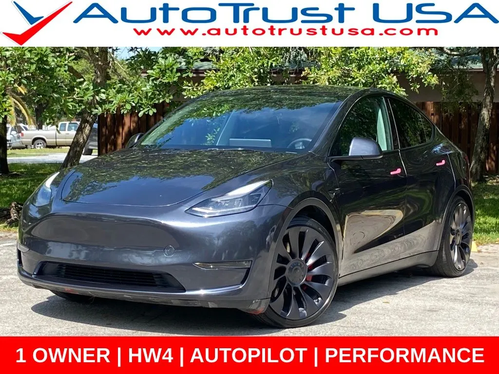 Black 2025 Tesla Model Y Performance for sale in Miramar, FL