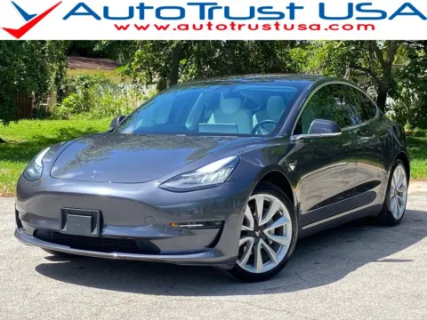 Silver 2018 Tesla Model 3 Mid Range for sale in Miramar, FL