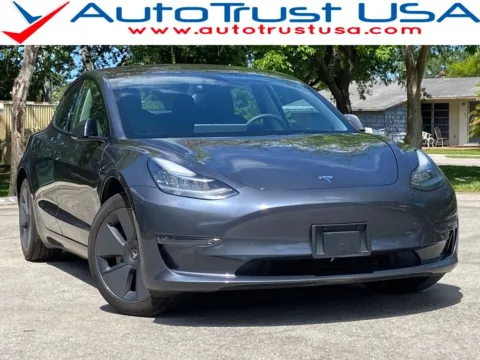 Black 2022 Tesla Model 3 Long Range for sale in Miramar, FL