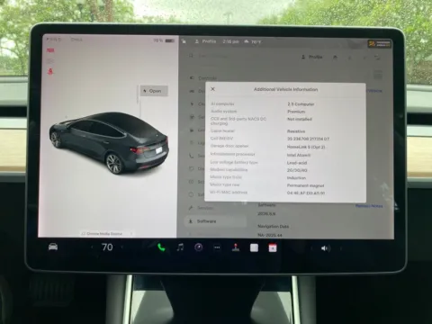 Another view of 2018 Tesla Model 3 Long Range for sale in Miramar, FL at Auto Trust USA