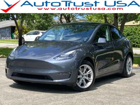 Blue 2023 Tesla Model Y Long Range for sale in Miramar, FL