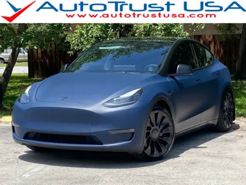 Gray 2024 Tesla Model Y Performance for sale in Miramar, FL