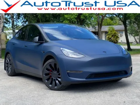 Gray 2024 Tesla Model Y Performance for sale in Miramar, FL