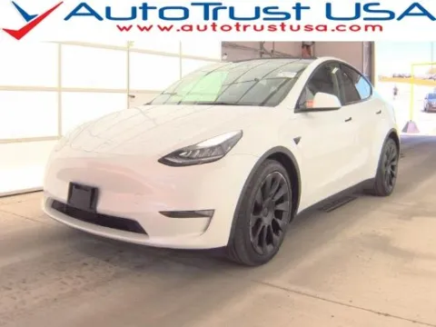 White 2021 Tesla Model Y Long Range for sale in Miramar, FL