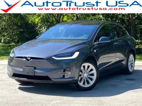 Blue 2020 Tesla Model X Long Range for sale in Miramar, FL