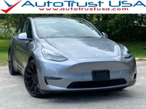 Blue 2025 Tesla Model Y Performance for sale in Miramar, FL