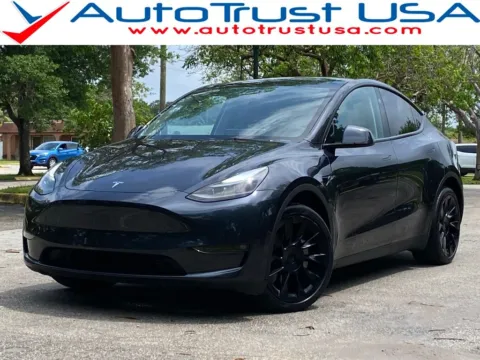 Gray 2024 Tesla Model Y Long Range for sale in Miramar, FL