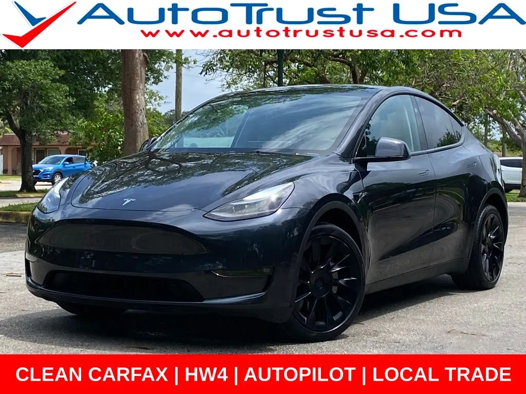 Gray 2024 Tesla Model Y Long Range for sale in Miramar, FL