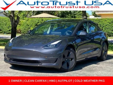 Silver 2023 Tesla Model 3 for sale in Miramar, FL