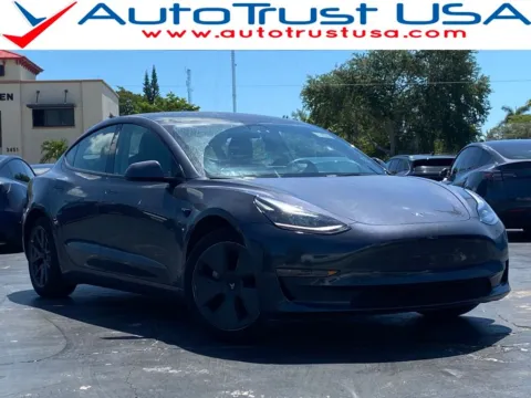 Blue 2023 Tesla Model 3 for sale in Miramar, FL