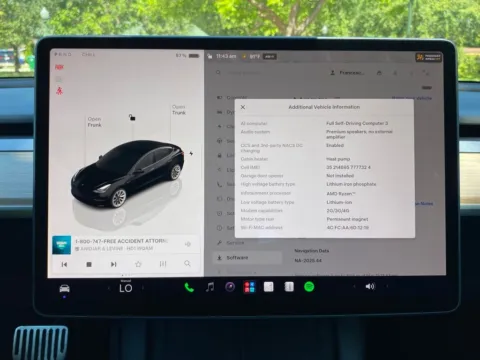 Another view of 2022 Tesla Model 3 for sale in Miramar, FL at Auto Trust USA