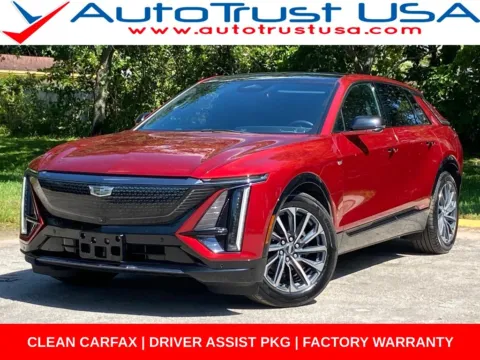 Red 2024 Cadillac LYRIQ Sport for sale in Miramar, FL