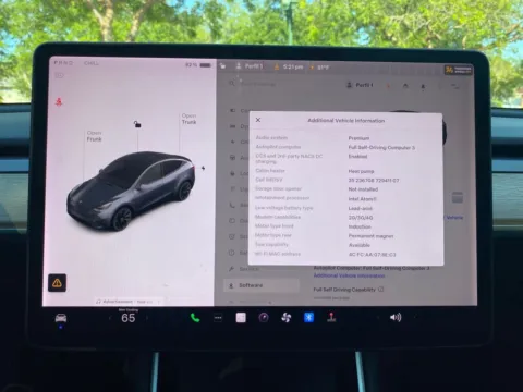 Another view of 2021 Tesla Model Y Long Range for sale in Miramar, FL at Auto Trust USA