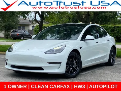 White 2023 Tesla Model 3 for sale in Miramar, FL