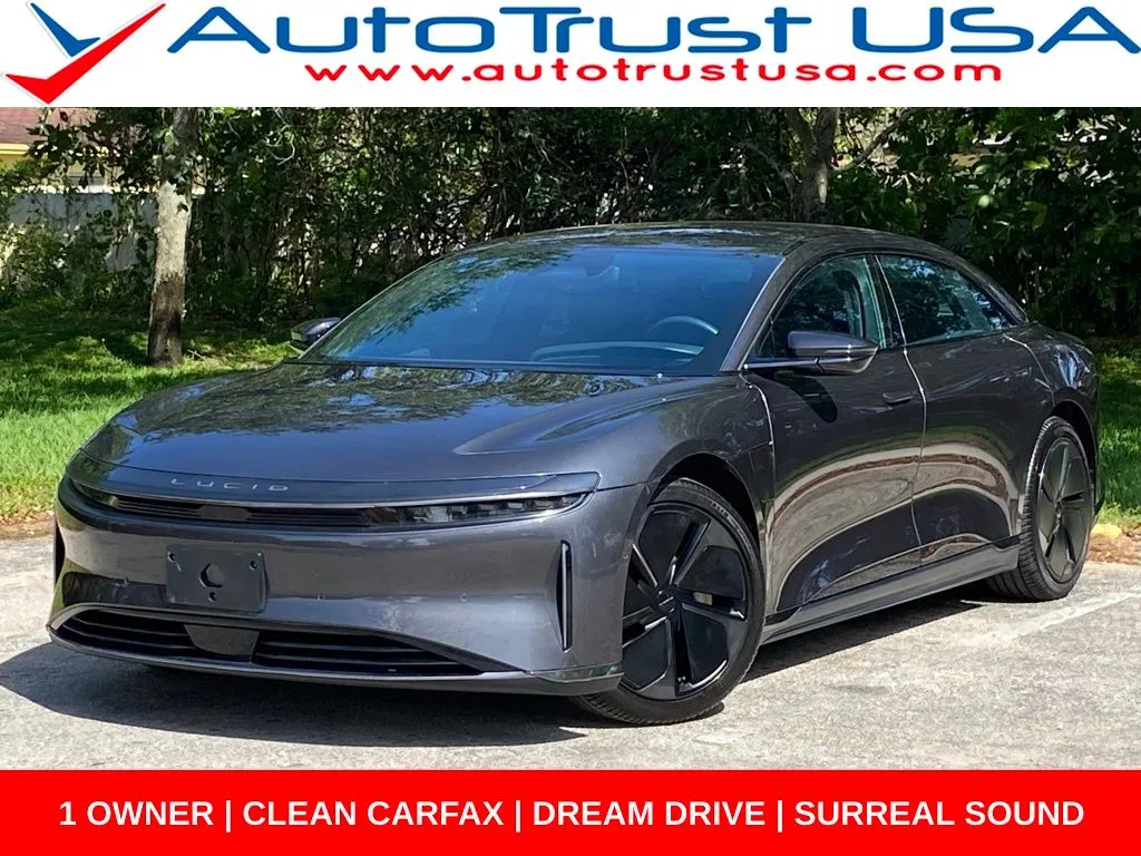 Gray 2024 Lucid Air Pure for sale in Miramar, FL