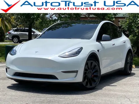 White 2024 Tesla Model Y Performance for sale in Miramar, FL