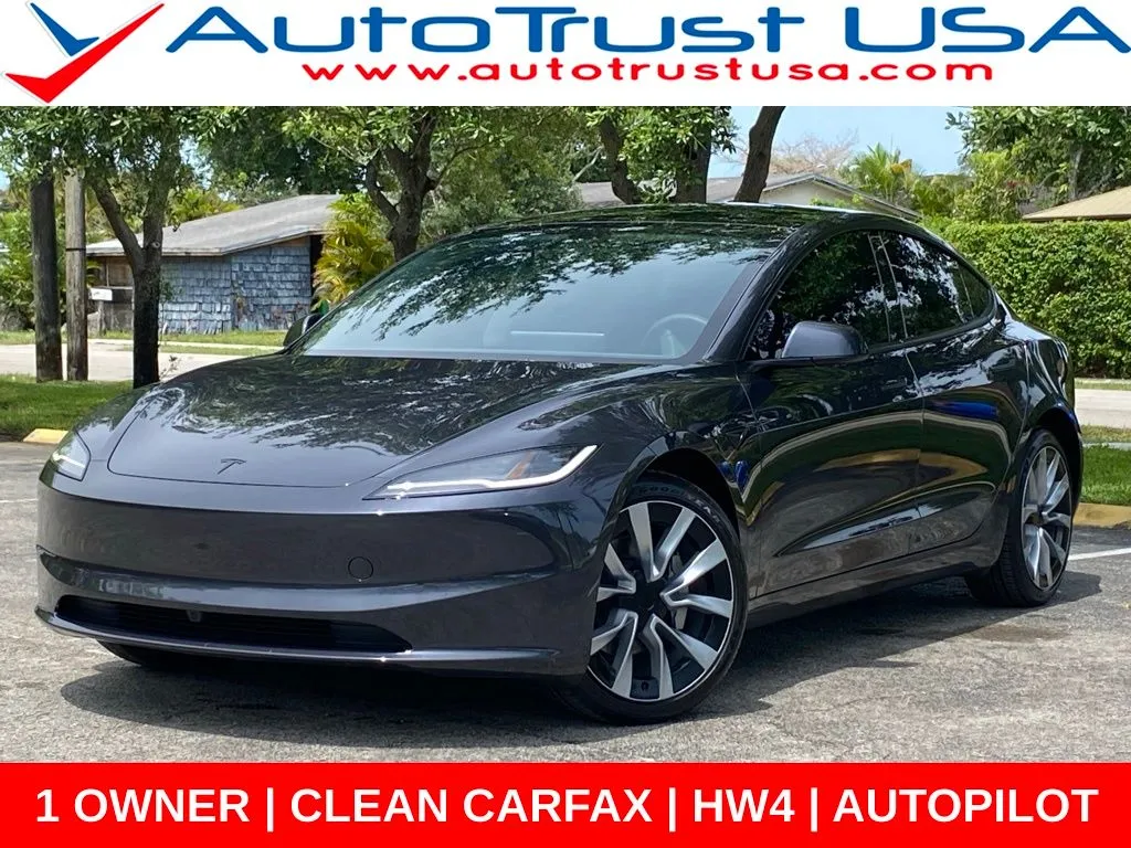 Gray 2026 Tesla Model 3 Long Range for sale in Miramar, FL