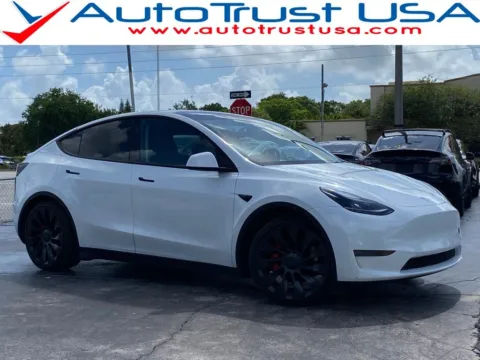White 2024 Tesla Model Y Performance for sale in Miramar, FL