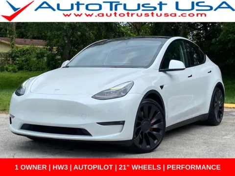 White 2023 Tesla Model Y Performance for sale in Miramar, FL