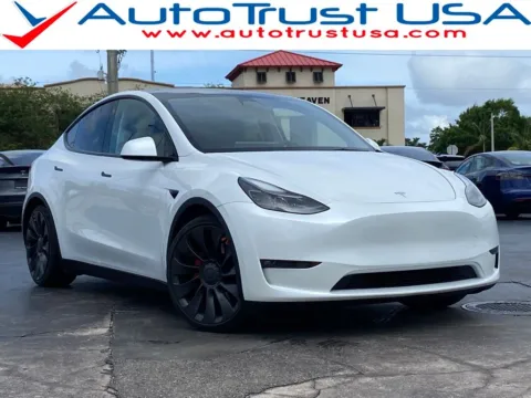White 2023 Tesla Model Y Performance for sale in Miramar, FL