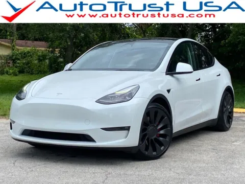 White 2023 Tesla Model Y Performance for sale in Miramar, FL