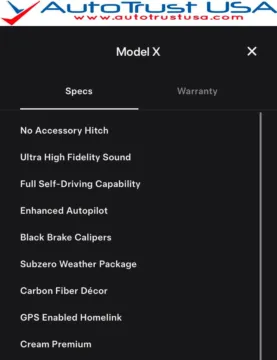 White 2018 Tesla Model X 100D for sale in Miramar, FL
