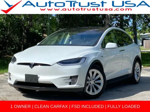 White 2018 Tesla Model X 100D for sale in Miramar, FL