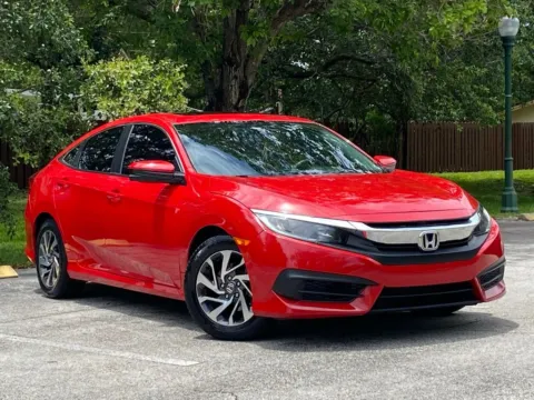 Another view of 2017 Honda Civic EX for sale in Miramar, FL at Auto Trust USA