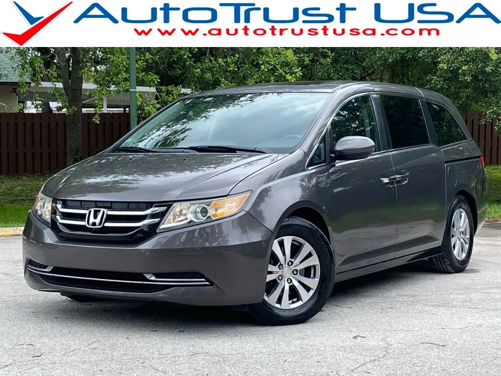 Gray 2016 Honda Odyssey EX-L for sale in Miramar, FL