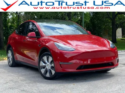 Red 2023 Tesla Model Y Long Range for sale in Miramar, FL