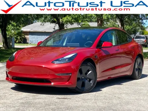 Red 2023 Tesla Model 3 for sale in Miramar, FL