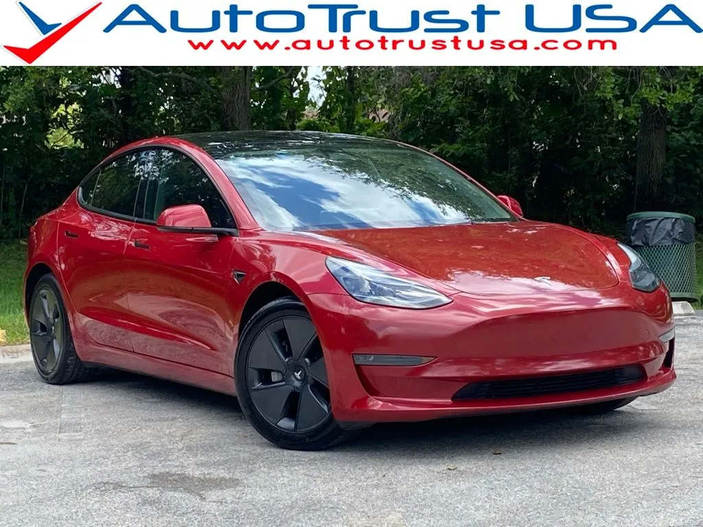 Red 2023 Tesla Model 3 for sale in Miramar, FL