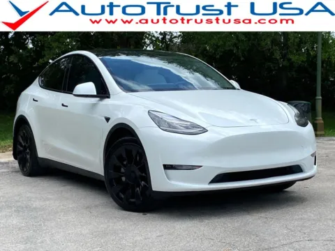 White 2023 Tesla Model Y Long Range for sale in Miramar, FL