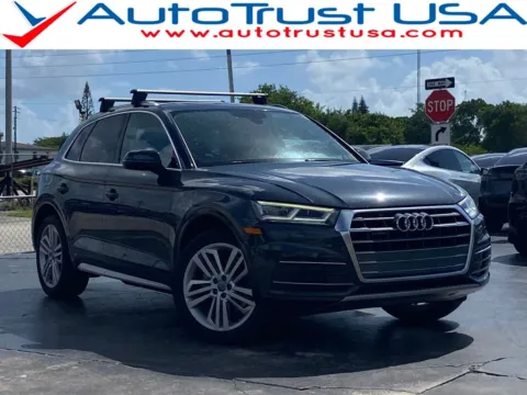 Gray 2019 Audi Q5 2.0T Premium Plus for sale in Miramar, FL