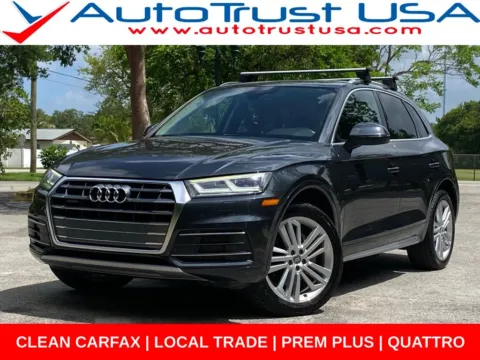 Gray 2019 Audi Q5 2.0T Premium Plus for sale in Miramar, FL