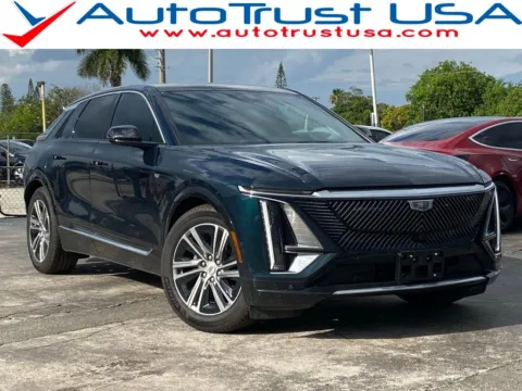 Green 2024 Cadillac LYRIQ Luxury for sale in Miramar, FL