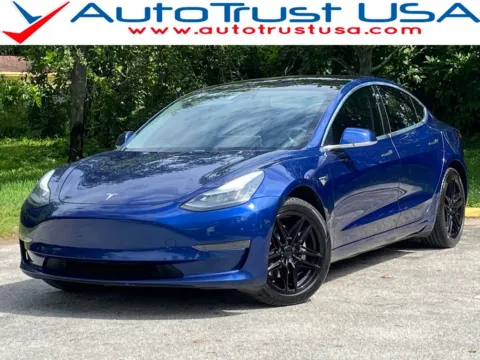 Blue 2020 Tesla Model 3 Standard Range Plus for sale in Miramar, FL