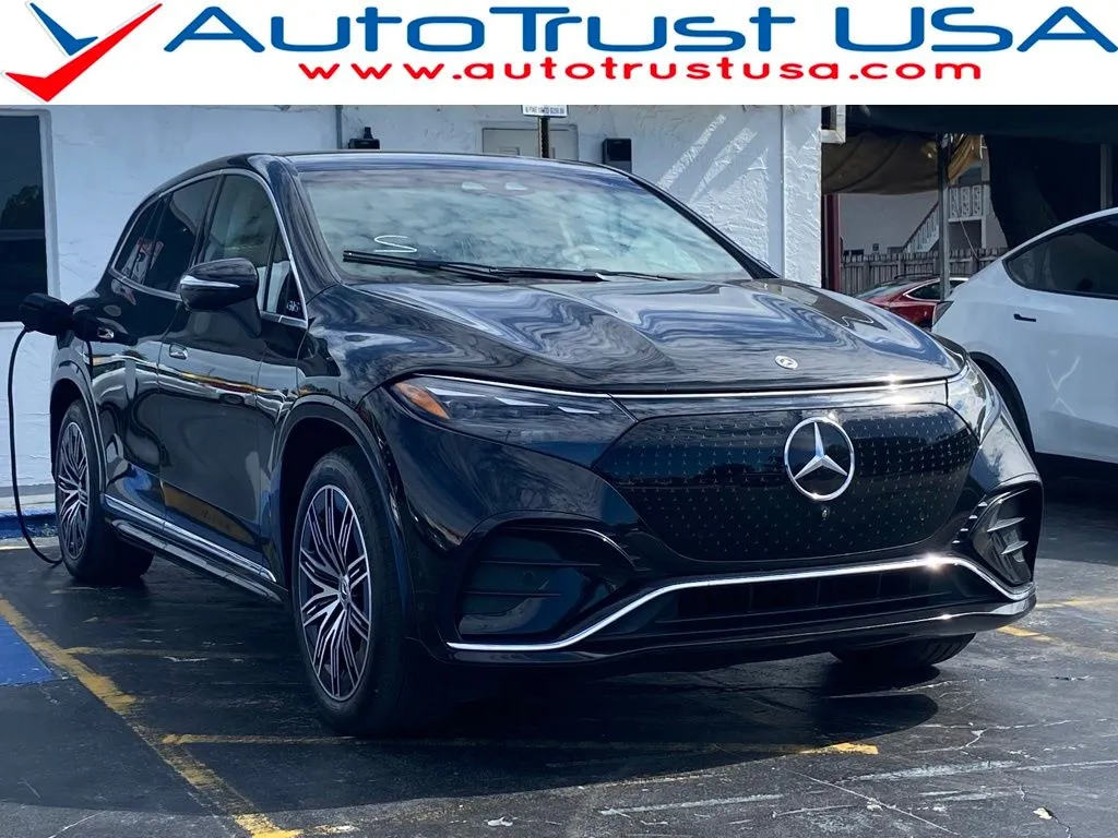 Black 2023 Mercedes-Benz EQS 580 for sale in Miramar, FL