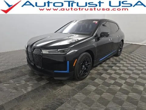 Black 2023 BMW iX xDrive50 for sale in Miramar, FL