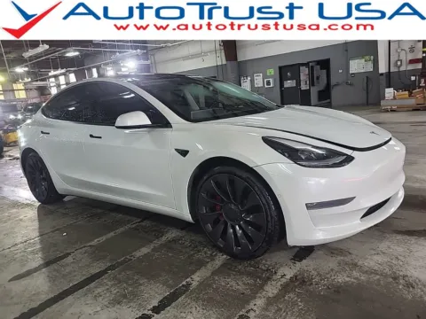 White 2021 Tesla Model 3 Performance for sale in Miramar, FL