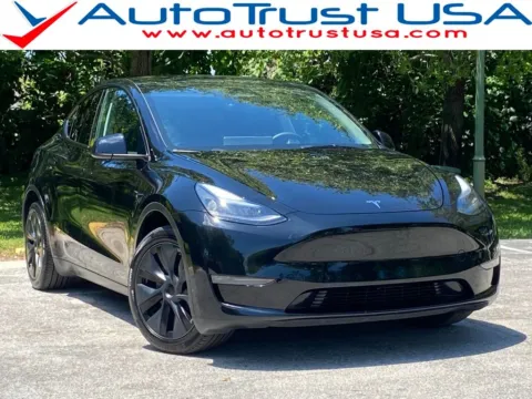 Black 2025 Tesla Model Y Long Range for sale in Miramar, FL