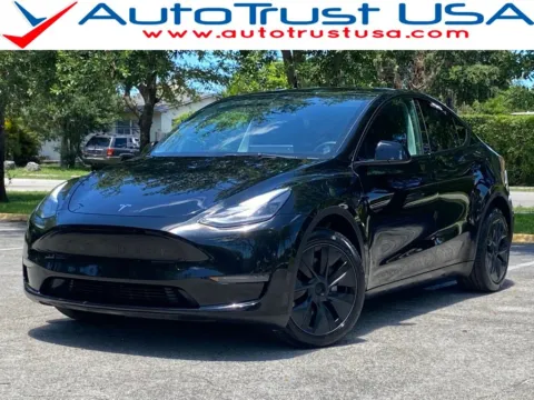 Black 2025 Tesla Model Y Long Range for sale in Miramar, FL