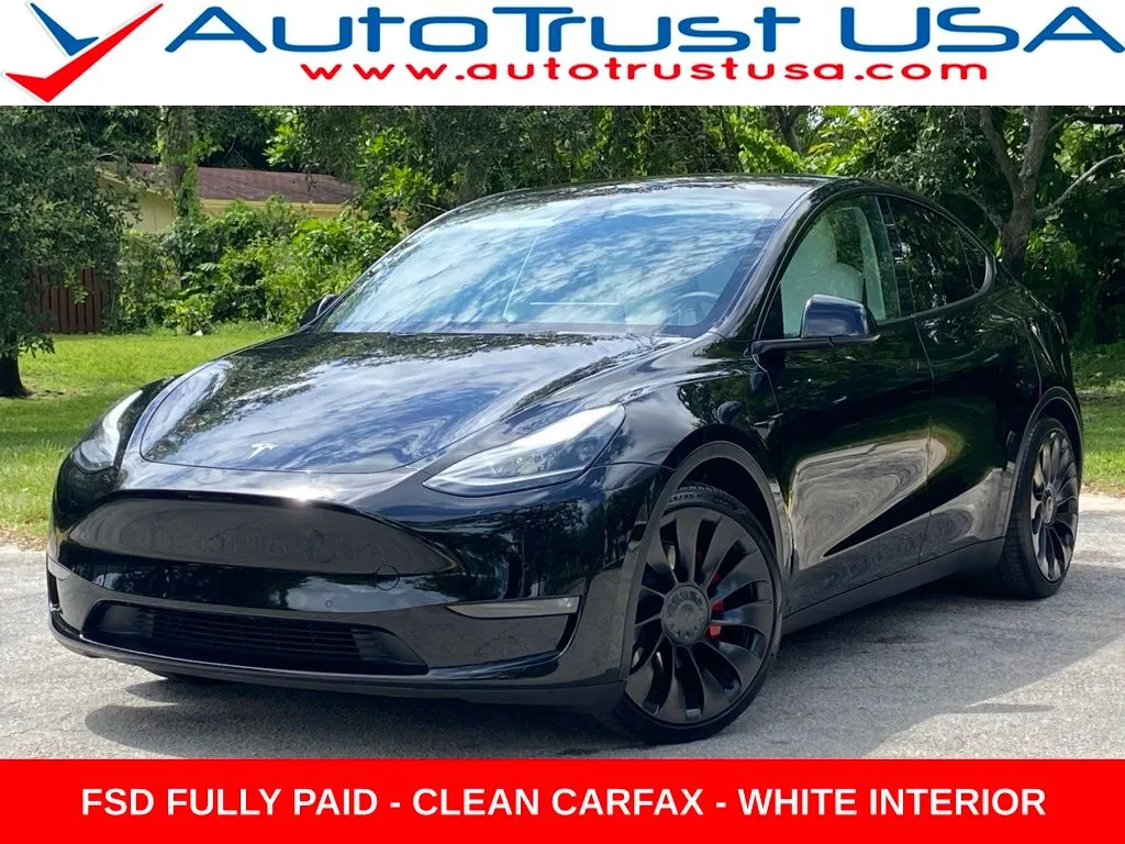 Black 2022 Tesla Model Y Performance for sale in Miramar, FL