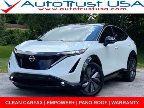 Black 2023 Nissan Ariya EMPOWER+ for sale in Miramar, FL