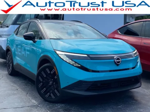 Blue 2026 Nissan Leaf PLATINUM+ for sale in Miramar, FL