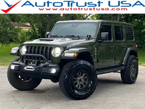 Green 2021 Jeep Wrangler Unlimited Rubicon 392 for sale in Miramar, FL