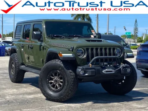 Green 2021 Jeep Wrangler Unlimited Rubicon 392 for sale in Miramar, FL
