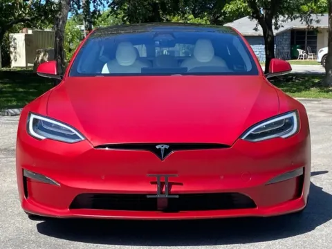 Another view of 2021 Tesla Model S Long Range for sale in Miramar, FL at Auto Trust USA